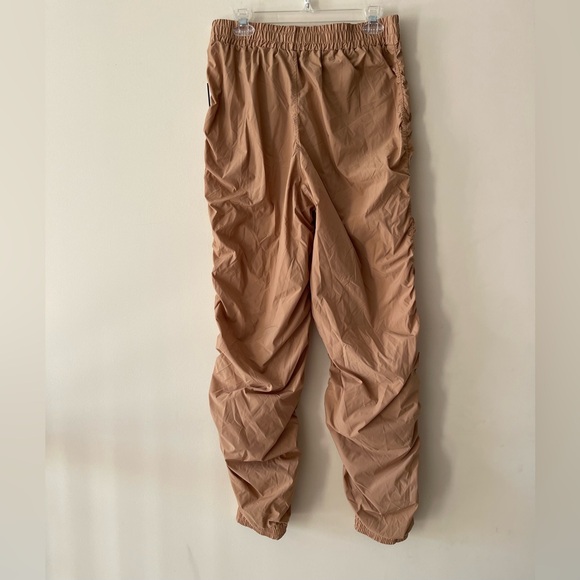 Almost Famous Brown Baggy Harem Ruched Oversized Pants - Picture 5 of 6